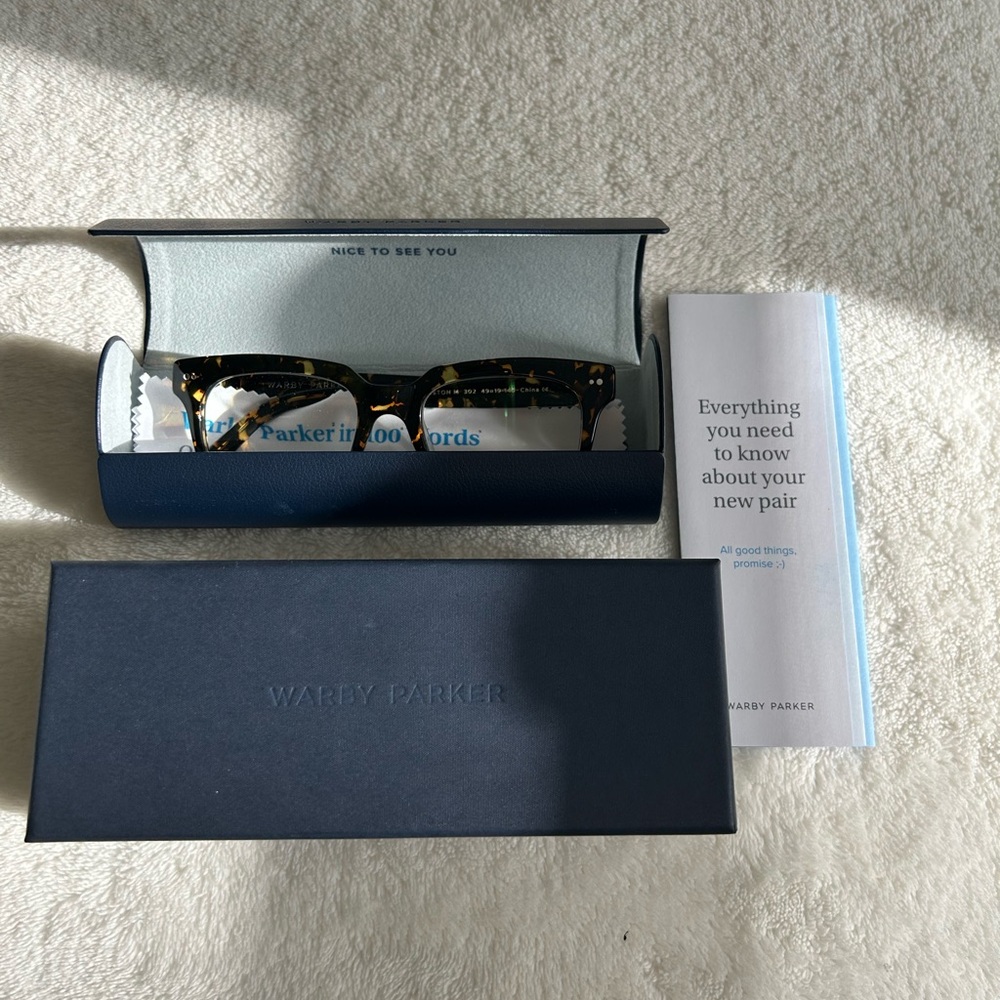 Warby Parker Winston Glasses 1.5
New in box